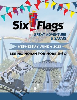 Information about trip to six flags great adventure trip 